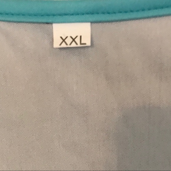 ๐3xHP๐NWOT Black Border Floral Top XXL - Picture 3 of 5